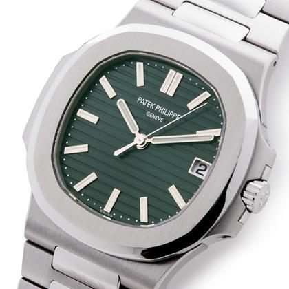 PATEK PHILLIPE NAUTILUS GREEN/BLUE DIAL